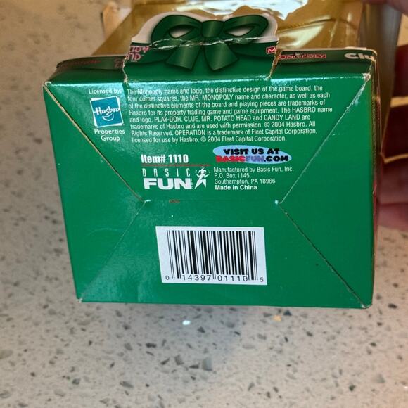 Y2K Vintage Play-Doh Snowman Christmas Ornament Collectible in Box Hasbro - Picture 8 of 8